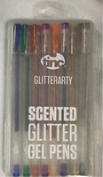 TInc Glitterarty Scented Glitter Gel Pens pk 8