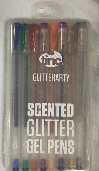TInc Glitterarty Scented Glitter Gel Pens pk 8