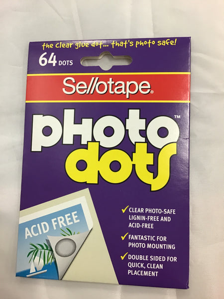 Sellotape Photo Dots 64 pack