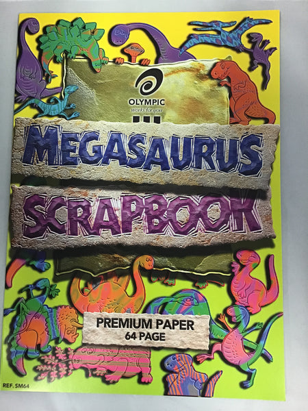Olympic Megasaurus Scrapbook 64 page