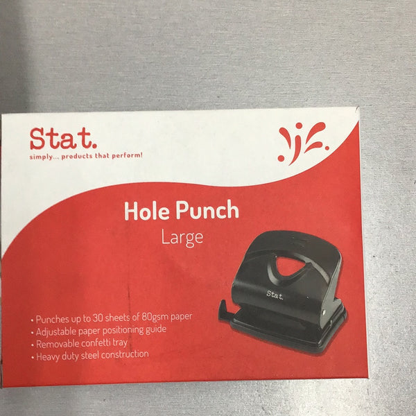 Stat large 2 hole punch