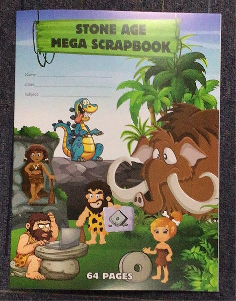Stone Age mega scrapbook 64Page