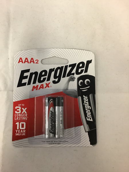 Energizer Max AAA pack 2