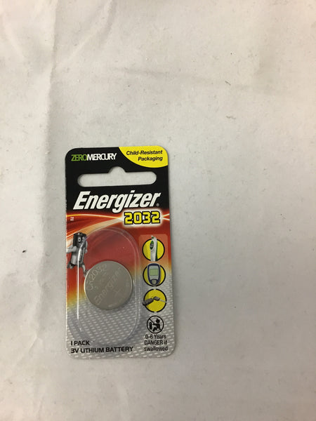 Energizer 2032 Button Battery 2pk