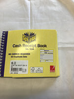 Spirax Cash Receipt Book Carbonless No 504 50 leaf
