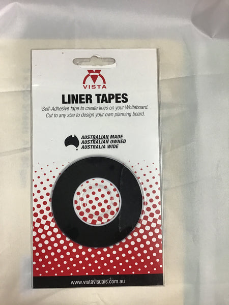 Vista Liner Tapes 3mm Black