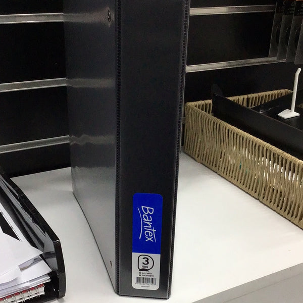 Bantex Binder A4 3 D-Ring 38mm Black