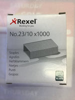 Rexel 23/10 Staples Box 1000