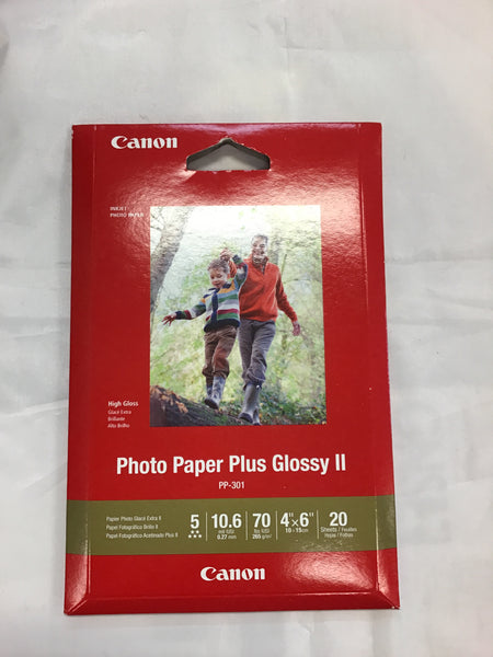 Canon Photo Paper 4x6 Pack 20