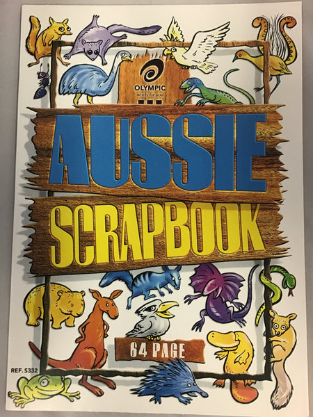 Olympic Aussie Scrapbook 64 page