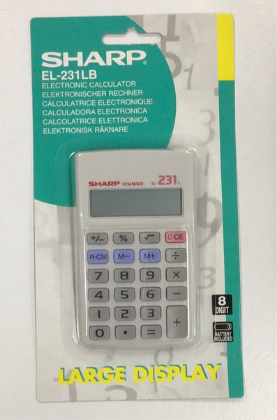 Sharp EL231LB Calculator