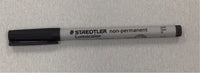 Staedtler non-permanent Lumocolour black