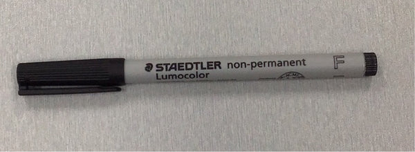 Staedtler non-permanent Lumocolour black