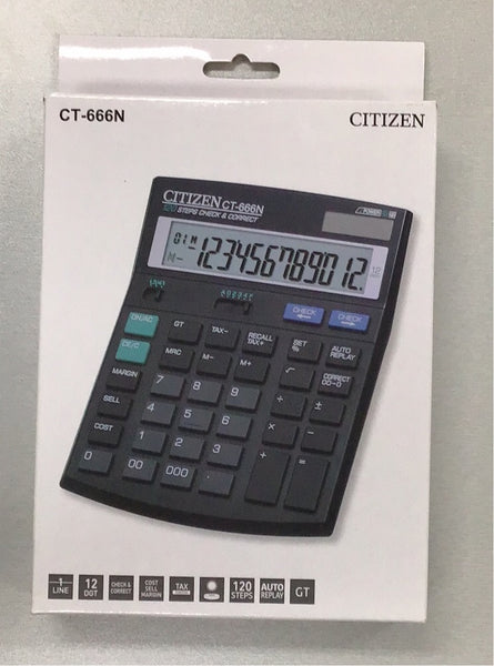 Citizen CT-666N Calculator