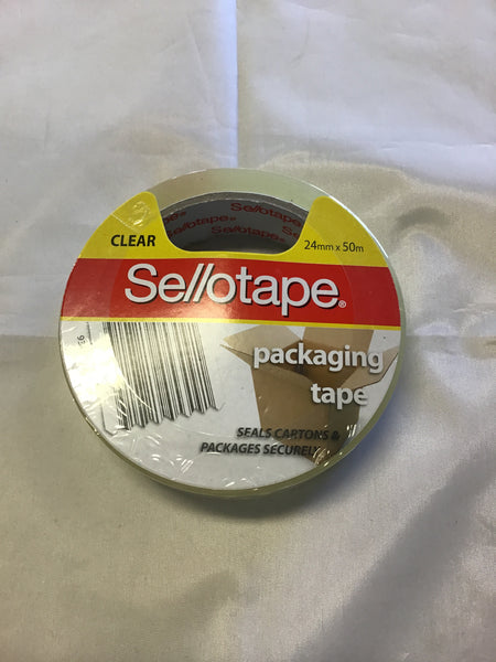 Sellotape Clear Packaging Tape 24x50mm