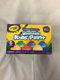 Crayola Paint Washable Kids Glitter Pack 6