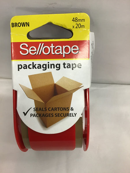 Sellotape Packaging Tape Brown 48mm x 20m