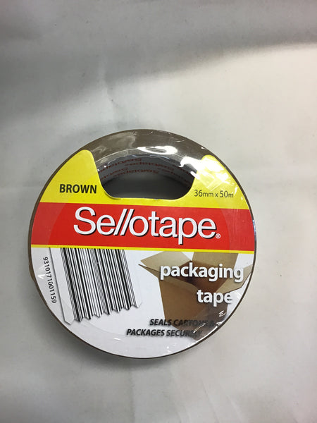 Sellotape Brown Packaging Tape 36mm x 50m