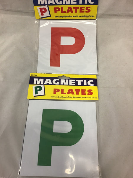 Magnetic P Plates