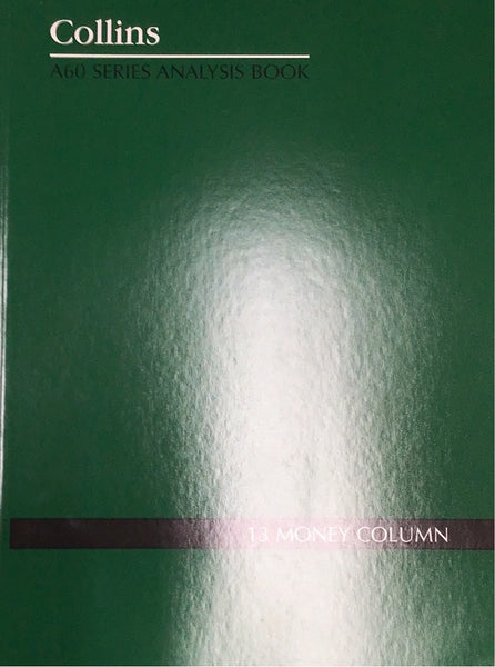 Analysis Collins Book A60 13 Money column