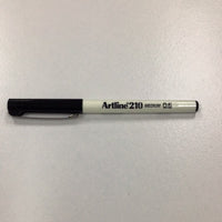 Artline Pen 210 Fineline Medium Black