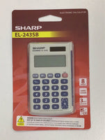 Calculator Sharp EL243SB with hard cover