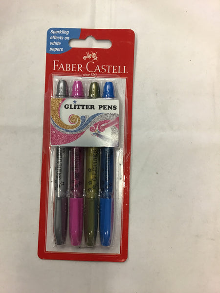 Faber Castell Glitter Pens 4pack