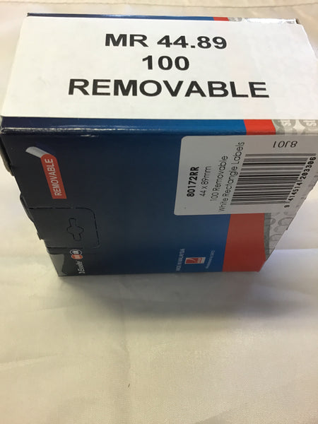 Esselte Self Adhesive Labels 44x89 Rectangular 100 Labels