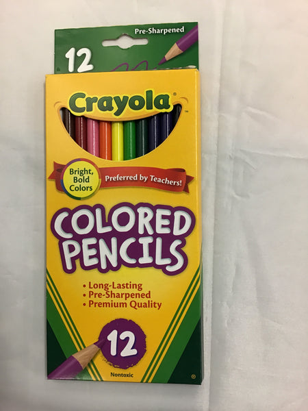 Crayola Colouring Pencils 12 Pk