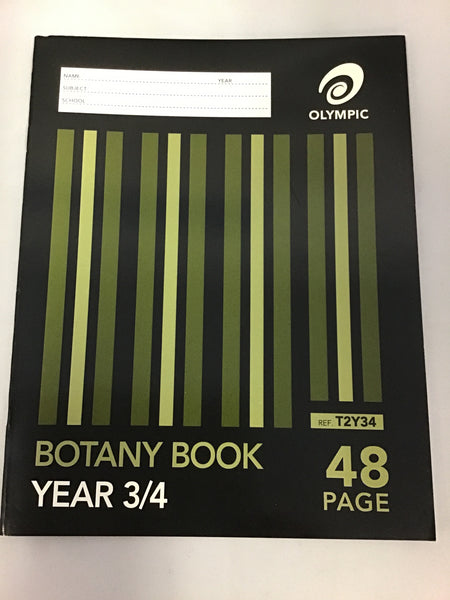 Botany Book year 3/4 48 page 9x7