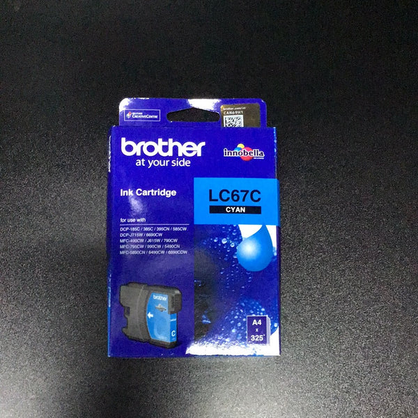 Brother LC67C cyan printer cartridge