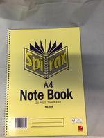 Spirax A4 Note Book 120 pages no 595