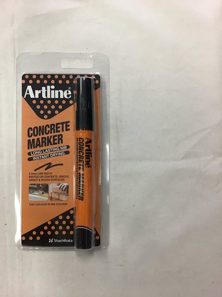 Artline Concrete Marker Orange