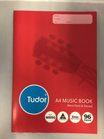 Tudor A4 Music Book 96 page