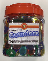 Transparent counters pack of 1000