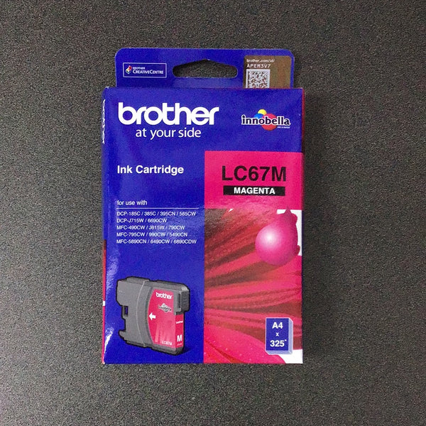 Brother LC67M magenta printer cartridge