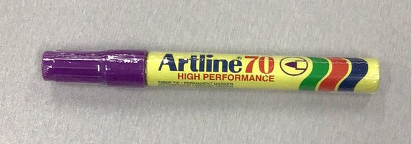 Artline 70 high performance marker purple