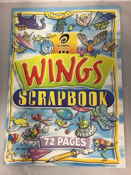 Olympic Wings Scrapbook 72 pages