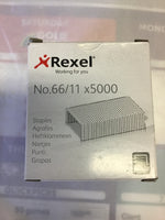 Rexel 66/11 Staples Box 5000