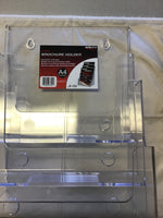 Deflector 3 Tier Brochure Holder A4 Portrait