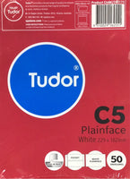 Tudor Envelopes C5 white 50Pk