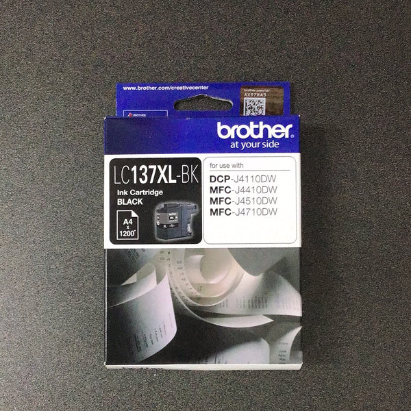 Brother LC137XL-BK black printer cartridge