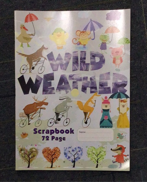 Wild weather scrapbook 72 page
