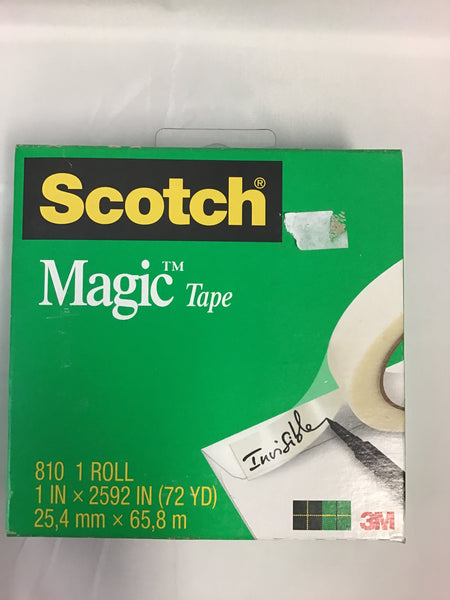 Scotch Magic Tape 810 25.4mm x 65.8m