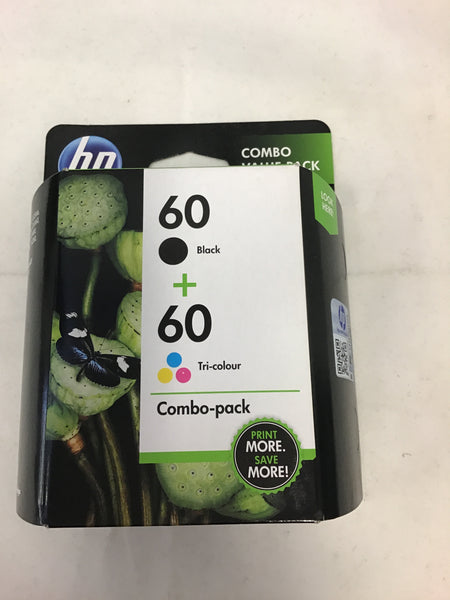 HP 60 Black & 60 Colour Printer Cartridge Pack