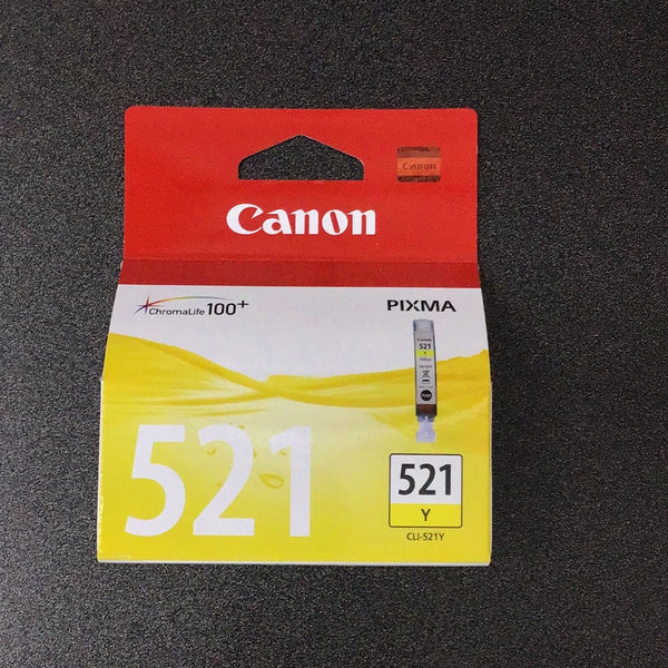 Canon 521 yellow printer cartridge