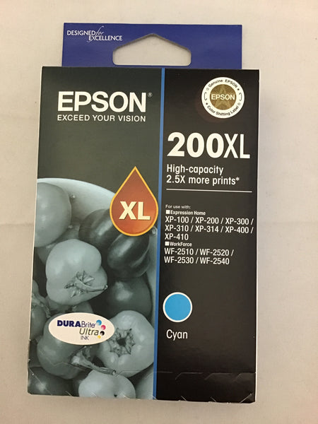 Epson 200XL Cyan Ink Cartridge
