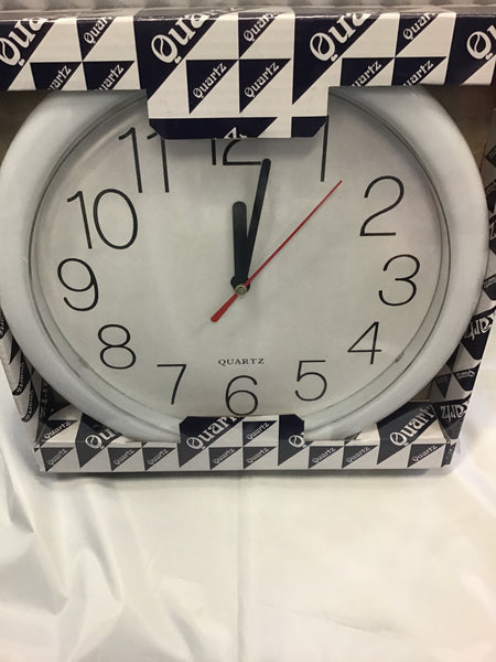 Clock 25cm Assorted Colour