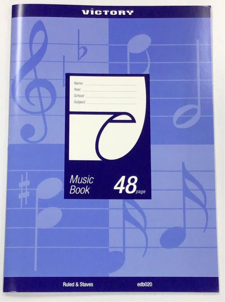 A4 Music Book 48pg