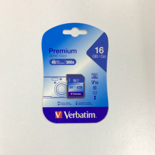 Verbatim 16GB SD card